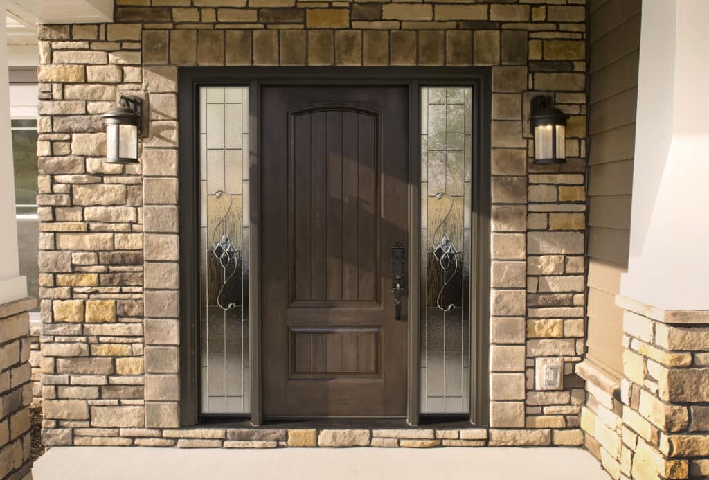 This hinged entry door in Orlando is from Provia and it is a beautiful example.